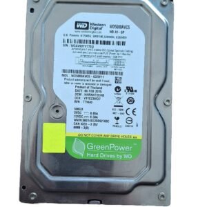 قرص صلب HDD بسعة 500 جيجابايت - وحدة تخزين موثوقة وعالية الأداء لتخزين البيانات والملفات.