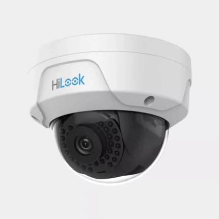كاميرا شبكة خارجي/داخلي HiLook IPC‑D149H بدقة 4 MP، تقنية ColorVu للألوان النهارية والليلية، إضاءة بيضاء حتى 30 م، جسم مقاوم للماء والتراب بتصنيف IP67 وIK08.