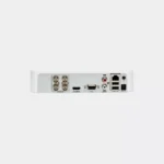 HiLook DVR‑104G‑M1 – جهاز DVR أبيض 4 قنوات صغير الحجم.