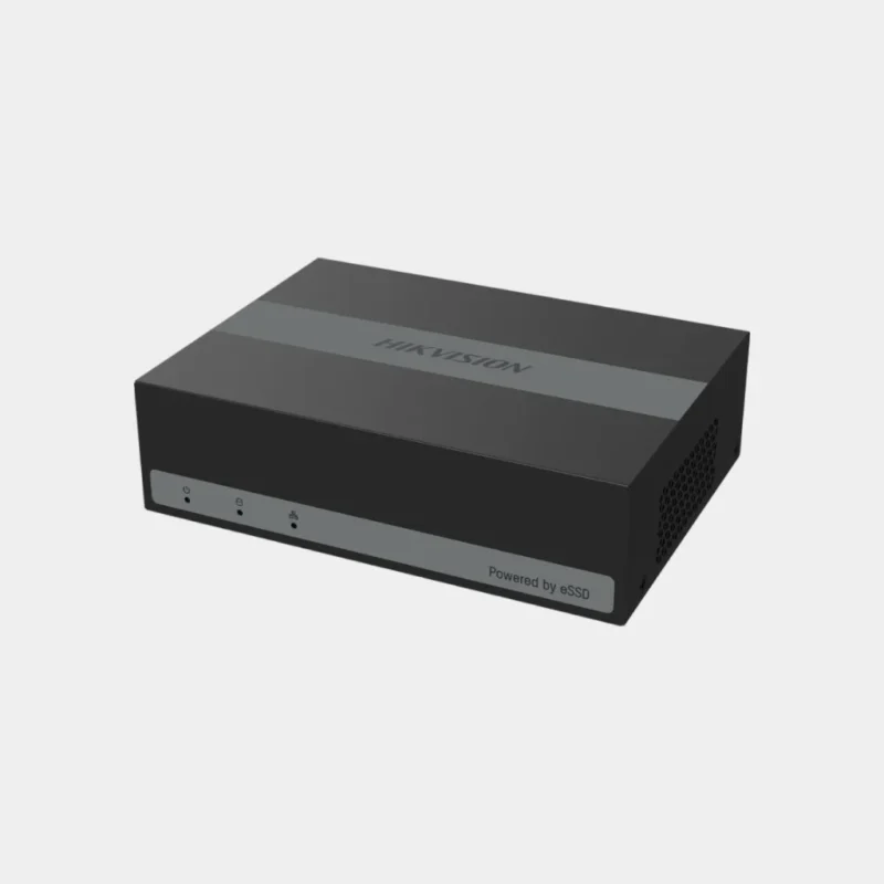 جهاز تسجيل هيك فيجن SSD eDVR 4 قنوات مع هارد SSD مدمج