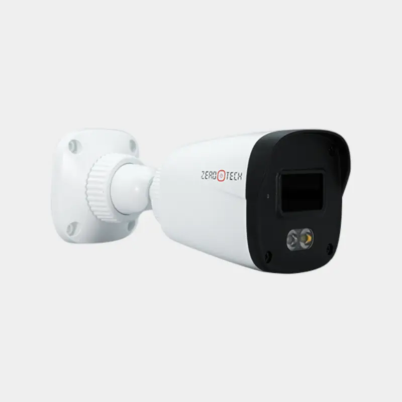 كاميرا مراقبة خارجية Zero Tech - زاوية جانبية هيكل كاميرا مراقبة خارجية المقاوم للماء بمعيار IP67 مع قاعدة تثبيت متحركة.