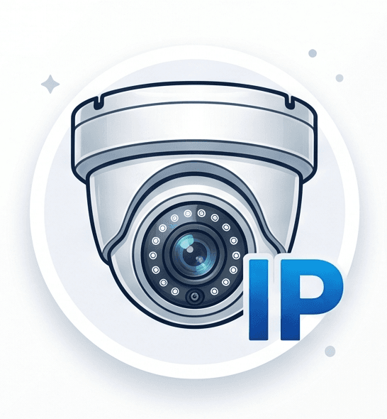 كاميرات مراقبة IP شبكية عالية الدقة للمشاريع والشركات